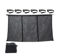 Red para flotadores de piscina, bolsa grande colgante 145 x 84 cm, red portaobjetos resistente secado rápido piscina, apta para rosquillas, balones, jardín, patio, garaje, playa, paredes