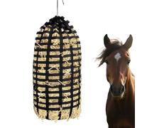 Red para Heno, Malla Tupida Red para Heno Caballos, Saco para Alimentación de 3 kg, 90 X 40 cm, Saco para Alimentación de Alta Gama, Resistente y Duradero, Malla Más Ancha para un Drenaje Rápido