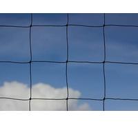 Red para pájaros para el jardín, 5 m x 5 m, 50 mm, malla antipalomas, color negro