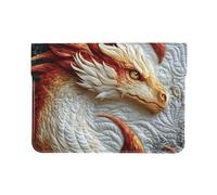 Red Phoenix - Funda protectora de piel sintética de alta calidad para MacBook Air de 13 pulgadas, funda protectora de piel sintética con impresión completa, elegante bolsa para laptop para mujeres y