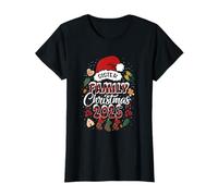 Red Plaid Family Christmas 2025 Making Memories Sister Xmas Camiseta
