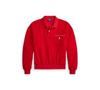 Red Polo de rizo con manga larga XXL