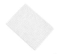 Red profesional de parrilla de barbacoa de acero inoxidable 304, rejilla rectangular de malla fina con soldadura por puntos para acampar al aire libre (30 x 40 cm)