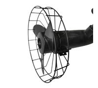 Red protectora fuera de borda, cubierta de malla de jaula de motor marino, protector de protección contra desechos para motores de tracción de 12 V CC, accesorio de seguridad para barco para una mayor