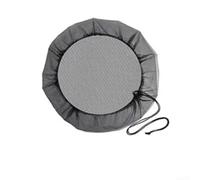 Red protectora para cubo de lluvia con cordón para un ajuste seguro en cubos de lluvia para evitar la suciedad y volar en el agua almacenada (85 cm)
