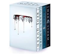 Red Queen – Pack de 4 libros en tapa blanda: Red Queen, Glass Sword, King's Cage, War Strom