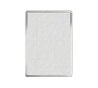 Red rectangular de aluminio para hornear hornos, resistente al calor, distribución uniforme del calor, 20 × 30 cm o 28 × 40 cm (28 x 40 cm)