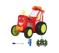 (Red) Remote Control Jumping Stunt Car Toy for Kids Durable High Speed Racing Car Toys for Outdoor Indoor Home