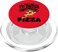 Red Ribbon Week Say No To Drugs Say Yes To Pizza PopSockets PopGrip para MagSafe