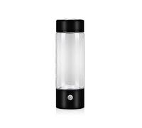 (red)Rich Hydrogen Water Bottle Electrolytic Water Cup Lonizer Generator