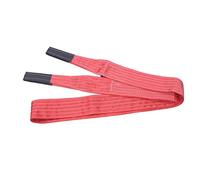 Red Rigging Correa de elevación 5T, eslinga de elevación de remolque de elevación resistente, 4 m de longitud con hebilla reforzada, material de poliéster para grúa industrial,