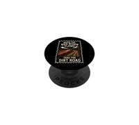 Red River Flows Take The Dirt Road Humor Adulto PopSockets PopGrip Adhesivo