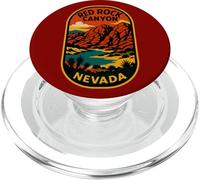 Red Rock Canyon Nevada Vista panorámica del desierto Vintage PopSockets PopGrip para MagSafe