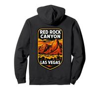 Red Rock Canyon Nevada Vista panorámica del desierto Vintage Sudadera con Capucha