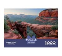 Red Rock Canyon Paisaje Natural Puzzle de 1000 Piezas Papel para Adultos Relajación Decoración Familiar 52x38cm/1000pcs