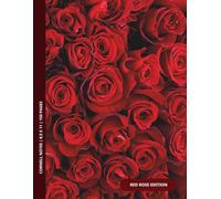 Red Rose Cornell Note Taking Book - 8.5 x 11 in | 150 Pages: A classic and structured notebook with cue columns, 7mm lined notes, and a summary ... for study, planning, and thoughtful writing