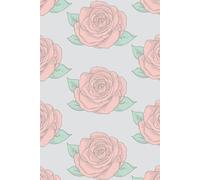 Red Rose Notebook - Elegant Floral Journal