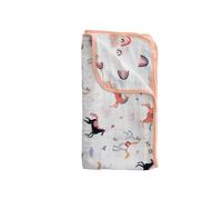 Red ROVR 100% Cotton Muslin de algodn orgnico Manta de beb | Colcha de muselina de mltiples capas | Recin nacido y nio | Suave liviano | Cochec