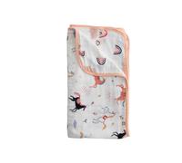 Red Rovr Manta de muselina de algodón 100% orgánico para bebé, colcha de muselina multicapa, para recién nacidos y niños pequeños, suave, ligera, guardería, cochecito, lavable a máquina, 30 x 40