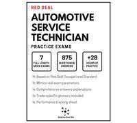 Red Seal Automotive Service Technician Practice Exams (Red Seal Trades)