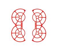 (Red) Set of 2pcs UAV Propeller Guard High Impact Protective Rings Improved Safety and Durability in Flight Red