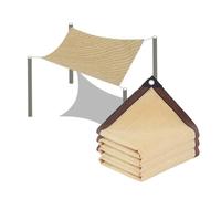 Red Sombreo Malla De Ocultacion Jardin Lona Malla Sombreadora con Ojales Toldo Rectangular Red De Sombra Toldos Exterior para Patio Porche Piscina Playa Verduras(3x4.0M)
