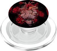 Red Spider Lily o Higanbana en estética Grunge Suave japonès PopSockets PopGrip para MagSafe