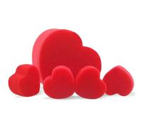 Red Sponge Magic Prop - Soft Lightweight Magics Sponge Ball Kit | Heart-Shaped Magicall Accessories for Magicians, Adults, Teenagers, Students, Magic Tricks, Stage, Party, Performance Props