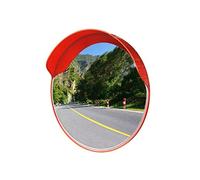 Red Supermarket Wide Angle 45CM,Highway Public Utilities Safety Mirror Garden Square Mirror