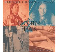 Red Tail Chasing Hawks - Brother Hawk