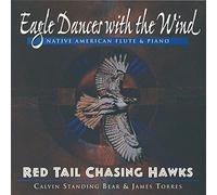 Red Tail Chasing Hawks - Eagle Dances With the Wind