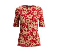 Red Tallas Pequeña - Camiseta de algodón elástico estampada S