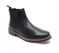 Red Tape Bamford, Botas Estilo Chelsea Hombre, Black, 48 EU