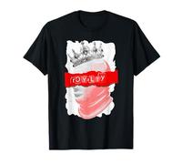 Red The Crown Never Slips Red Graphic Camiseta