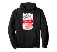 Red The Crown Never Slips Red Graphic Sudadera con Capucha
