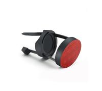 (Red) Upgraded Mountain Bike Bicycles Reflector Taillight Installation for AirTag Location Locator Anti-theft Bracket Durable White
