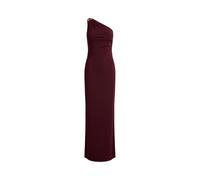 Red Vestido asimétrico de punto con hebilla 40
