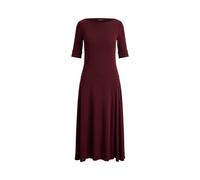 Red Vestido midi de algodón elástico S