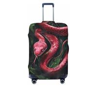 Red Viper Jungle Intensity Fundas de equipaje de viaje - Fundas elásticas para maletas protectoras para equipaje de 18 a 32 pulgadas, Negro -, X-large