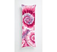 Red Watercolor Body Pillow Case Cover 60x180cm, Long Backrest Cushion Pillow Protector with Zipper, Decorative Bedding Pillowcase, Soft Body Pillow Cover for Couch Bedroom Minimalist
