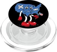 Red, White and Bruised PopSockets PopGrip para MagSafe