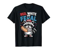 Red White and Feral Camiseta