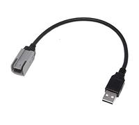 RED WOLF Cable Adaptador USB Interfaz Radio Adaptador de Retención para Fiat 500 Alfa Romeo Mito Vauxhall Corsa E Adam Peugeot Boxer 2014-2022 Mantiene Enchufe USB OE para Unidad Principal Estéreo