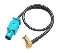 RED WOLF Cable de antena DAB Fakra a SMB RG174 Fakra macho a SMB hembra adaptador de antena 20 cm