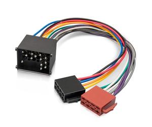 RED WOLF Mazo de cables ISO para radio de coche compatible con BMW antiguos 1990-2002 E36 E46 E39 528i Series 3 5 7, conector de 16 pines para instalación de estéreo no original