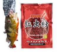 Red Worm Bait Attractant | Atractores de pesca en polvo aditivo para señuelo, polvo aditivo de señuelo seguro, atractivo potenciador de cebo de peces para carpa cruciana, tilapia, pez cocodrilo