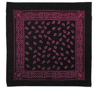 RED X Mens XL Paisley Bandana Regaliz Colección, Pañuelo Cabeza, rosa, Talla única