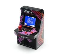 RED5 Mini Arcade Consola Retro Portatil 240 Juegos 16 bits Pantalla Color | Joystick y altavoz - maquina recreativa tipo arcade machine a pilas - regalo nostalgia para niños y adultos, ideal de viaje