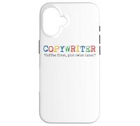 Redactor Café Primer Trama Twist Luego Divertido Carcasa para iPhone 16