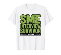 Redactor Técnico Superviviente Entrevista Sme Humor Experto Camiseta